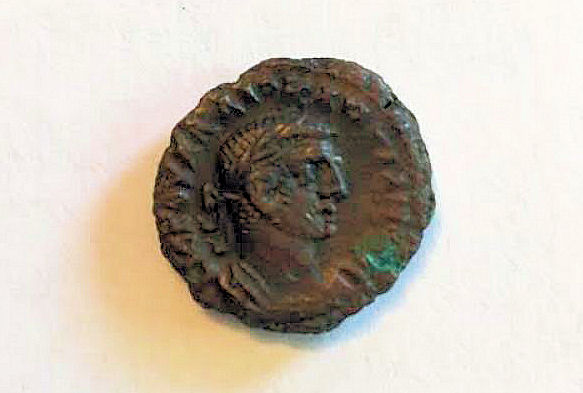 Roman-Provincial-Coin-Of-Diocletian-From-Egypt...with-Bronze-Disease..