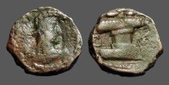 Kushano-Sassanian-Ae-Drachm