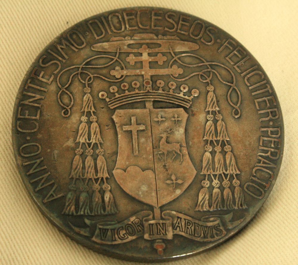 1908-Cardinal-William-O'connell-Archbishop-Of-Boston-Large-Silver-Medal