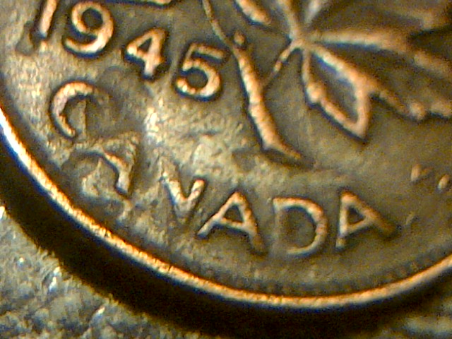 Canadian-1974-Penny--Any-Ideas-What-Happen-Here