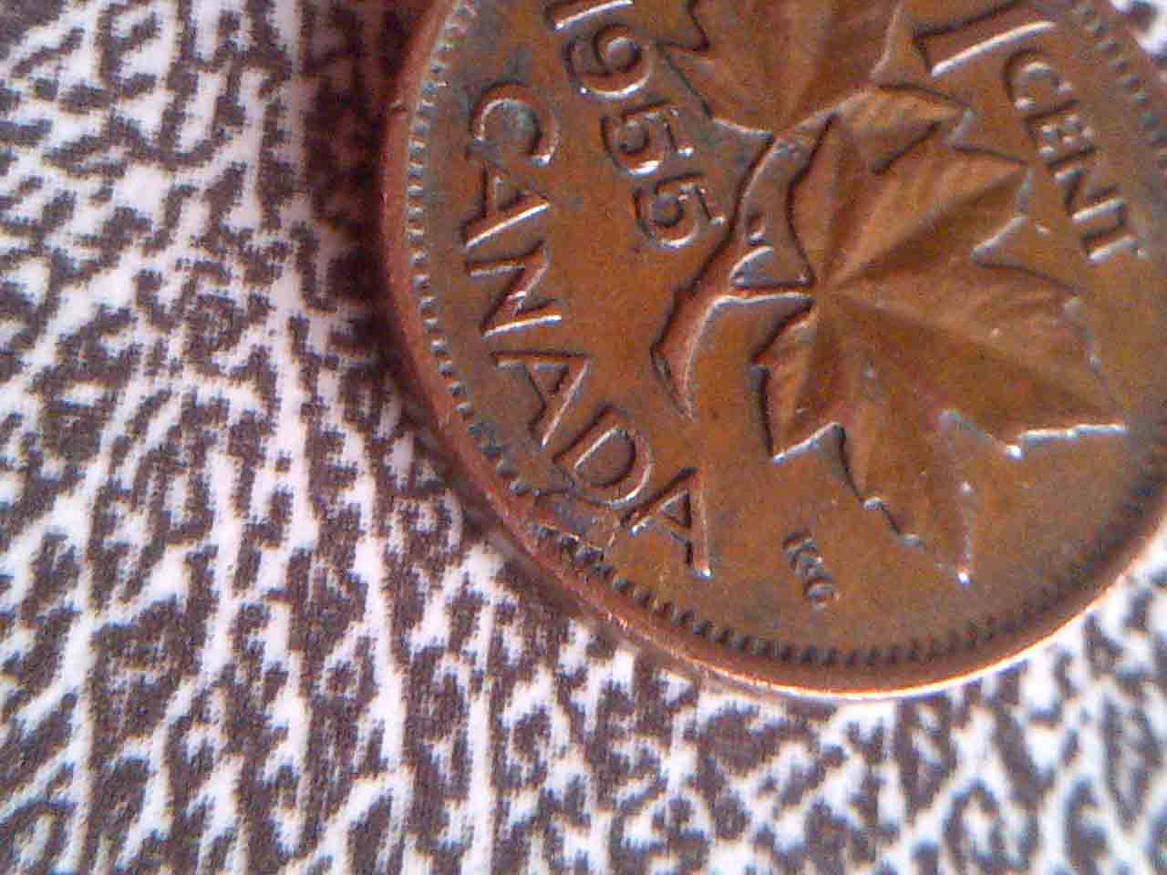 Canadian-Pennies-1955-And-1943
