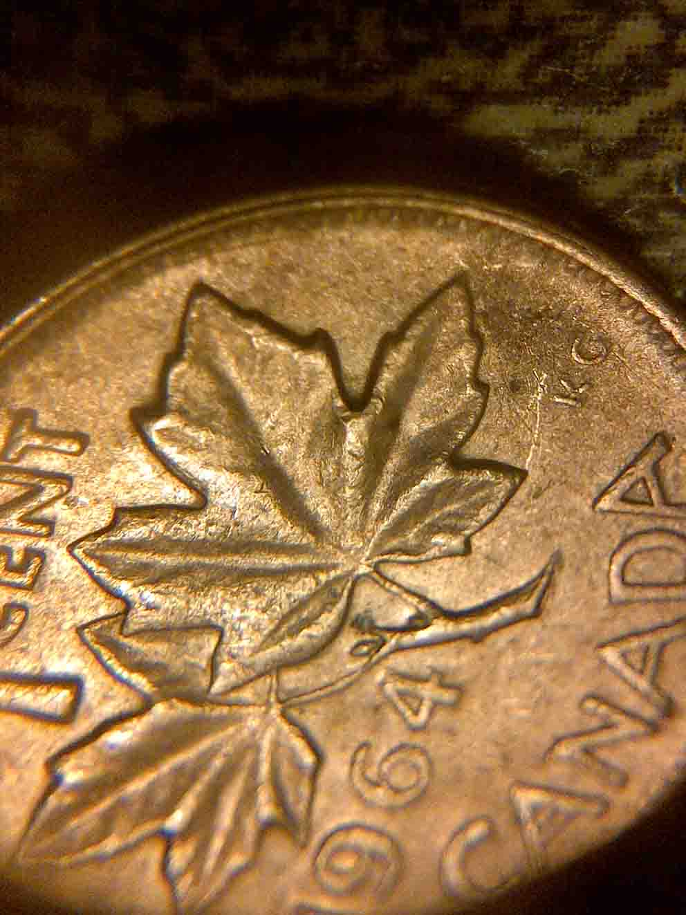 Canadian-1964-Pennie-Is-This-A-Weak-Strike
