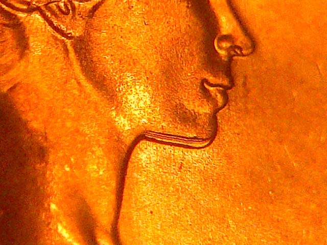 2-Canadian-Pennies-With-Triple-Chin--And-Quad-Chin-And-Nose