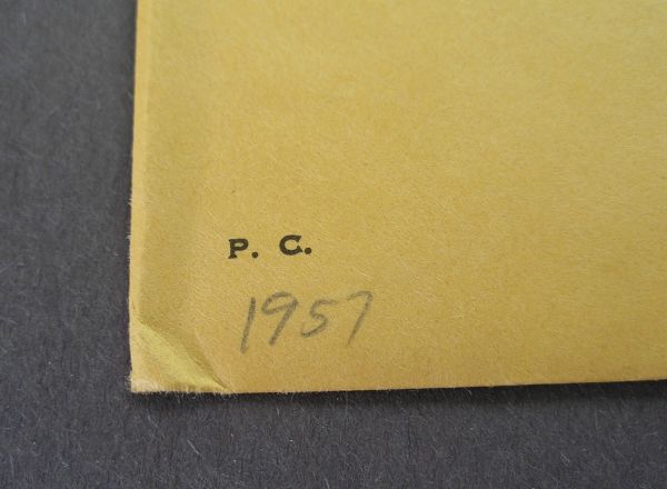 1957-Proof-Set-Flat-Pack-Question...date-Written-In-Pencil?