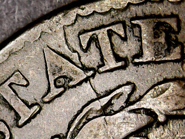 1826-Large-Cent,-Die-Crack-Or-Planchet-Defect?