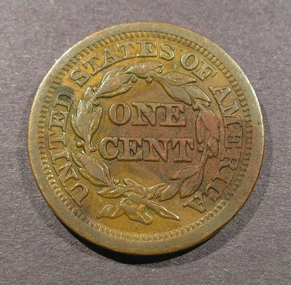 1851/81-Braided-Hair-Large-Cent