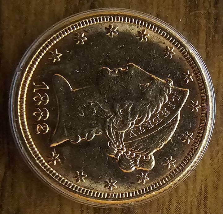 1882-$5-Liberty-W/Motto