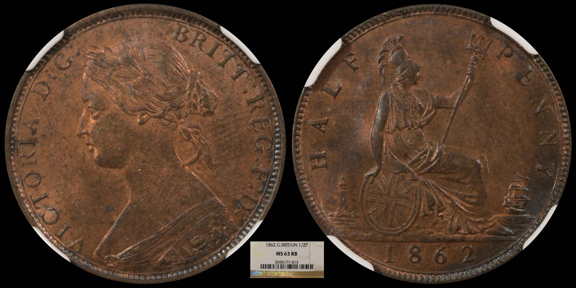 Type-Set-Of-Victoria-Halfpennies