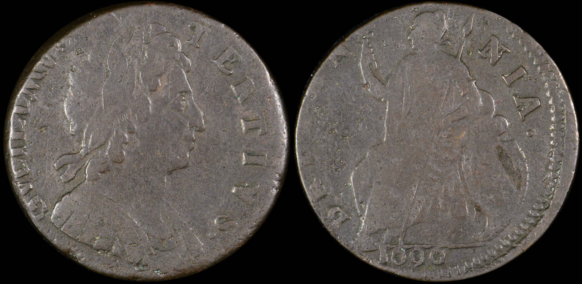 1696-Halfpenny