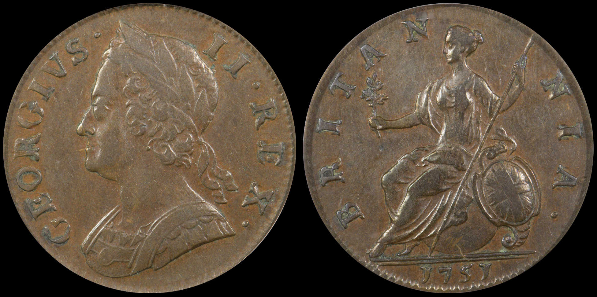 1751-Halfpenny
