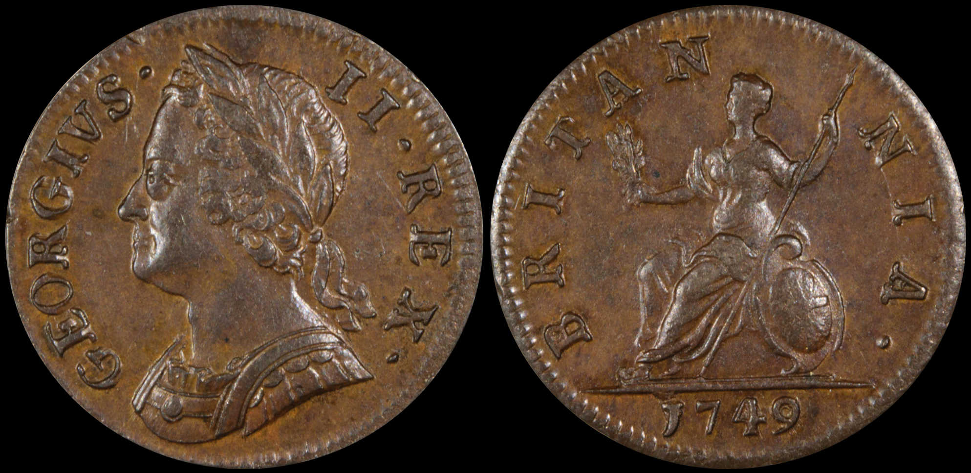 1749-Farthing