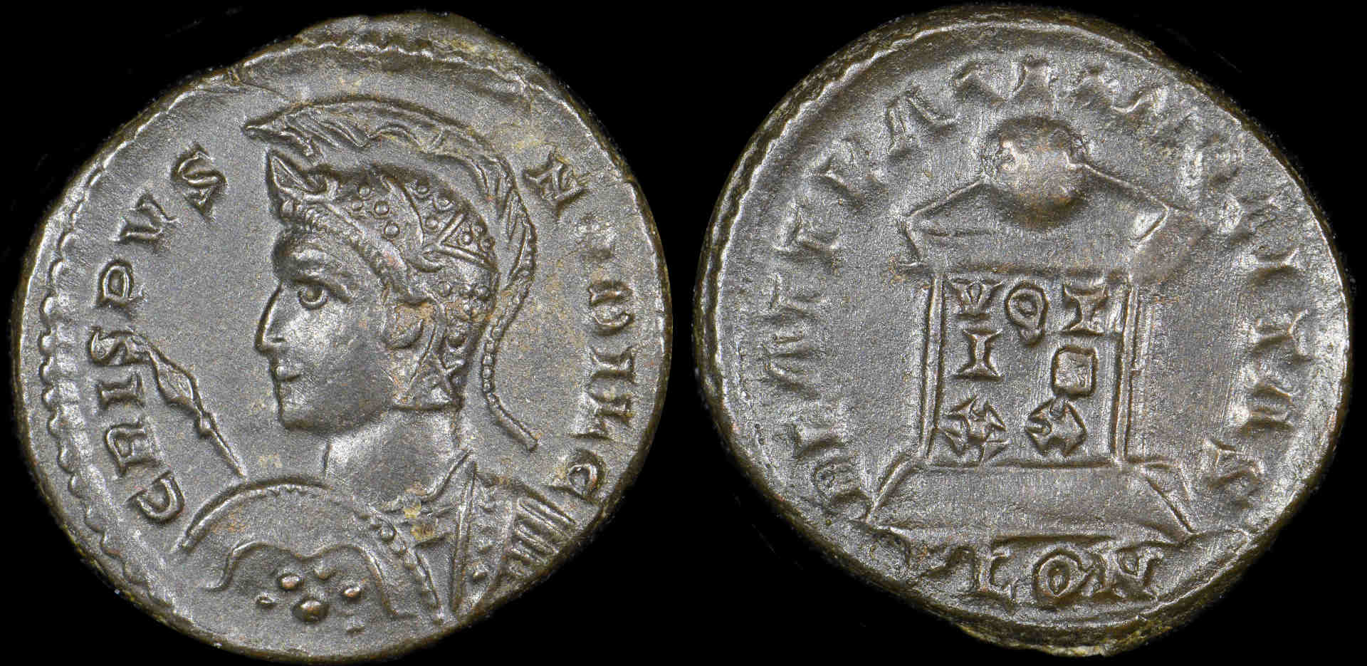 Crispus---Roman-Britain-London-Mint