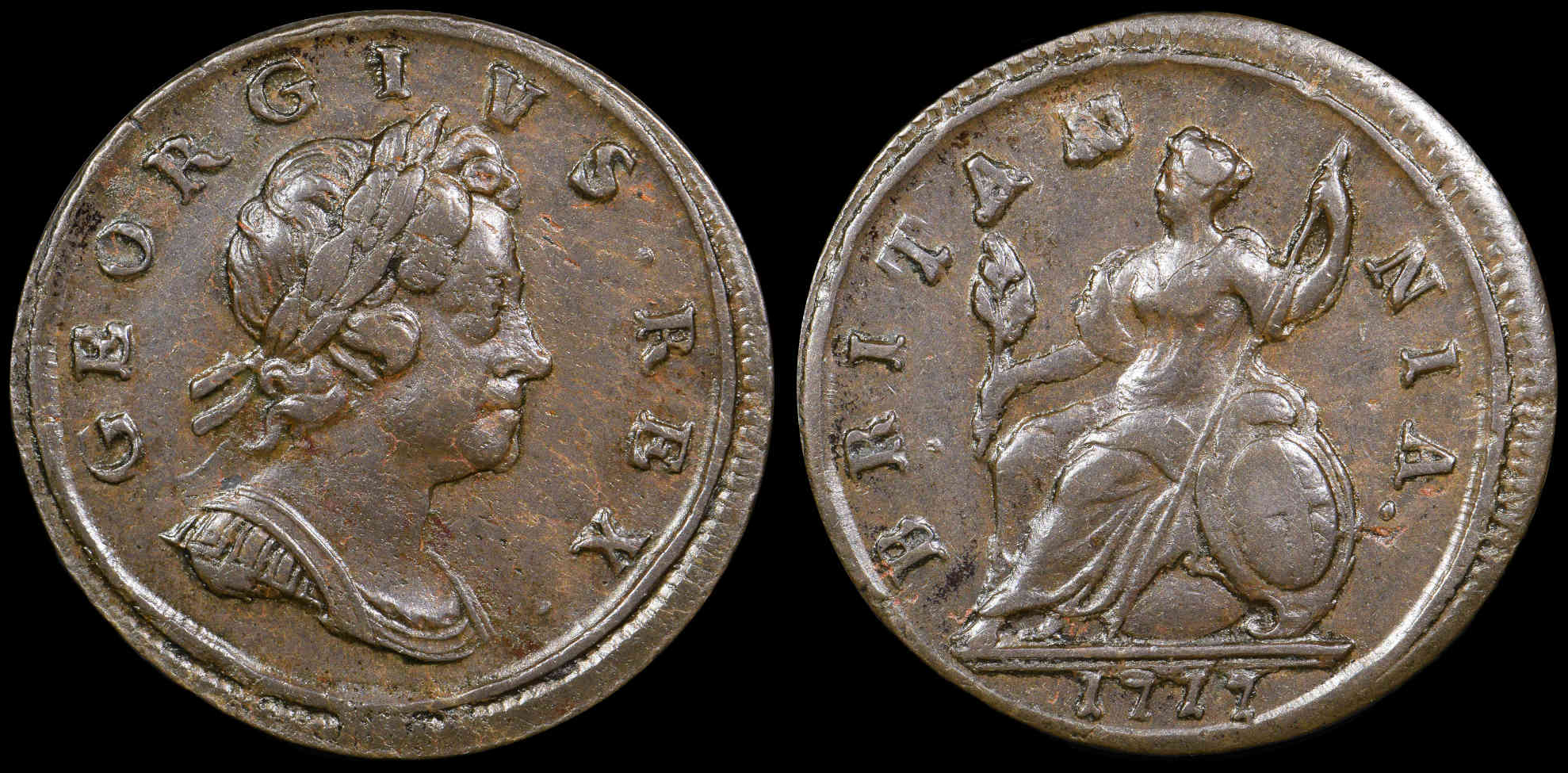 1717-Halfpenny---N-Over-A?