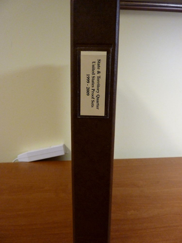 Eagle-Coin-Holders-Proof-Case-Album-For-State-Quarter-Proof-Sets