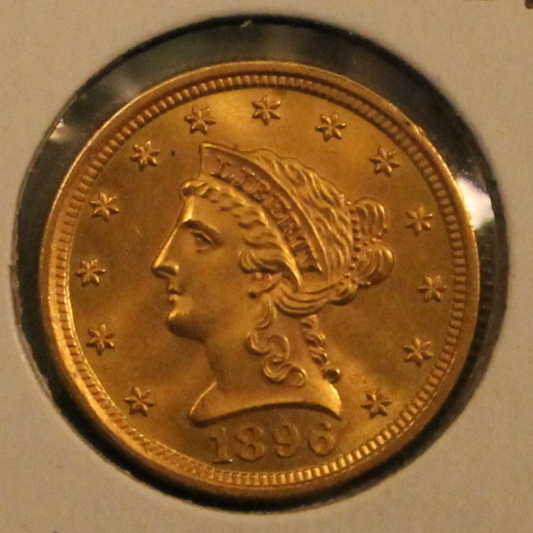 High-Grade-1896-2-1/2-Gold-Quarter-Eagle