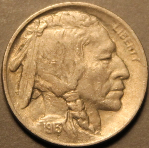 1913-P-T1-Buffalo-Nickel-For-Grading