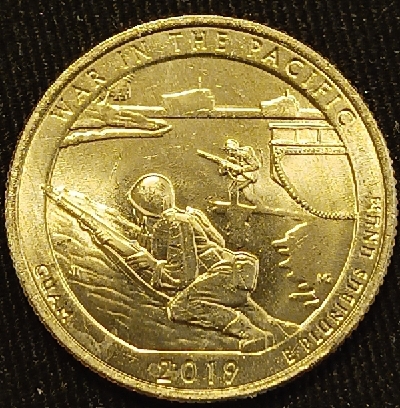 2019-D-Guam-State-Quarter-Lined-Up