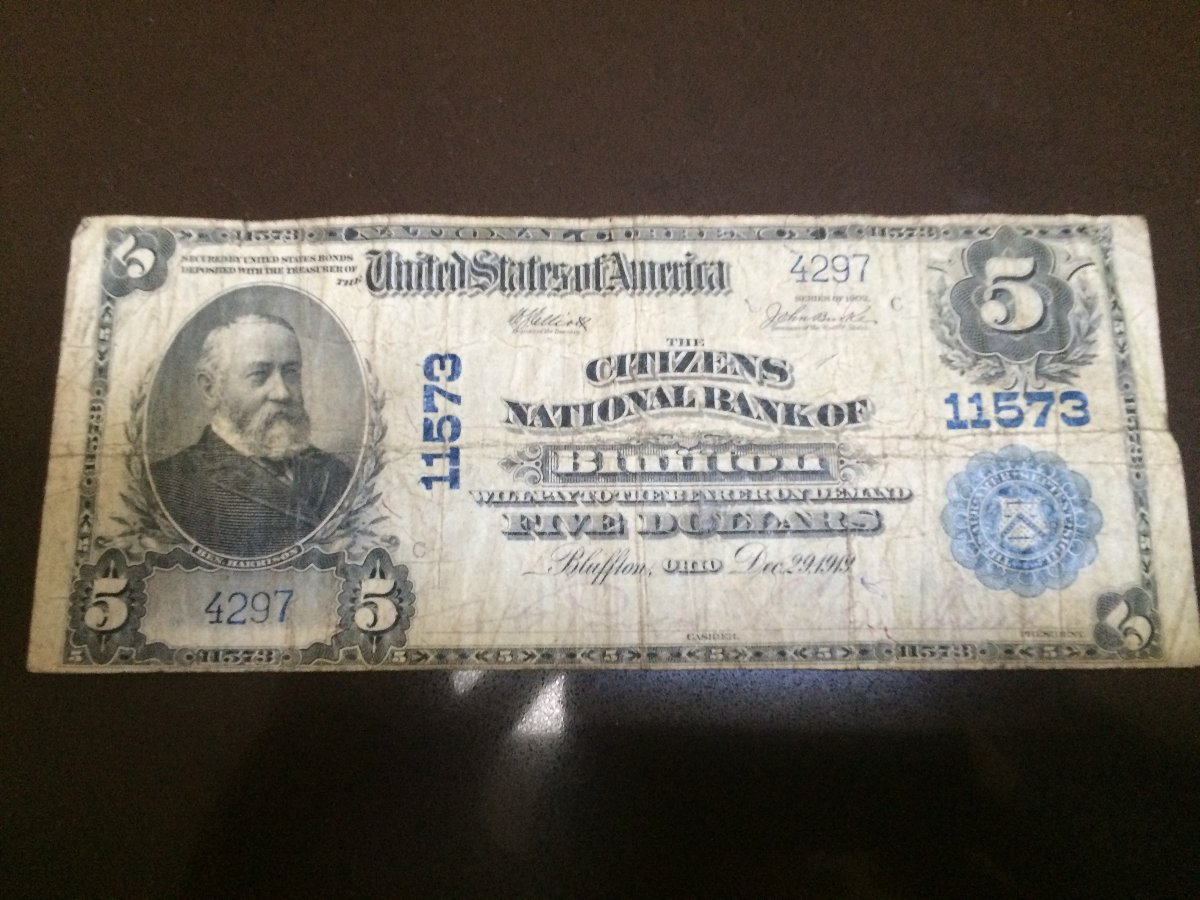 Great-Grandfather's-Bank-Notes