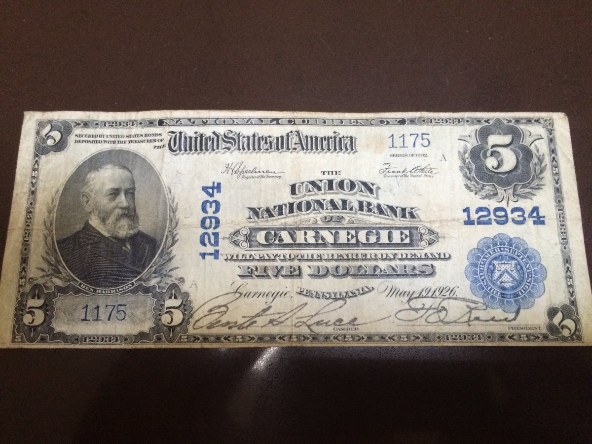 Great-Grandfather's-Bank-Notes