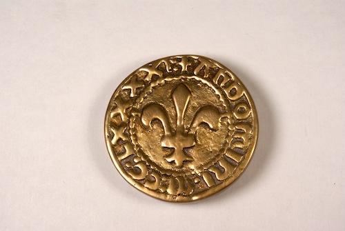 Mystery-Brass-Medallion-From-France