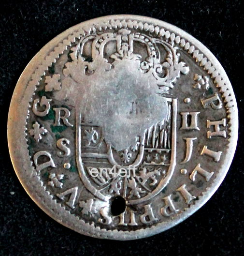 2-Reales-1722-S-J-With-Unknown--Countermark-?!!