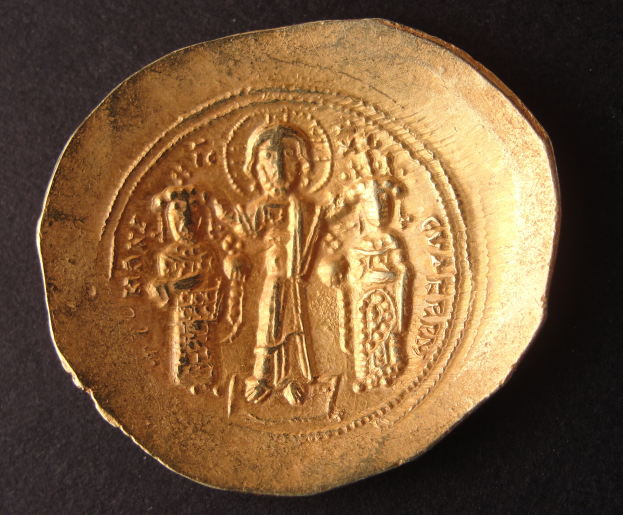 Gold-Byzantine--Worn,-Bad-Strike-Of-Fake?