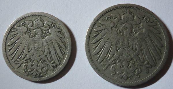 1899-And-1900-German-Coins---Grade-Please