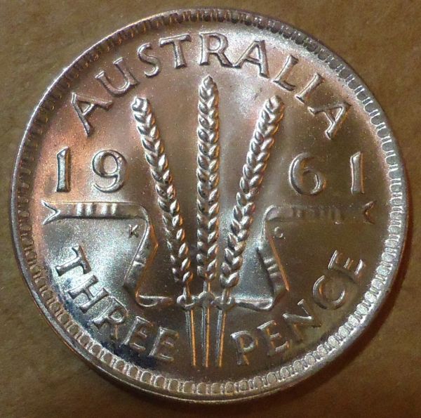 1961-Threepence