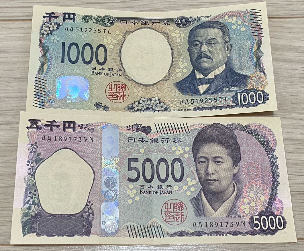 New-Japan-Banknotes---Issued-On-03-Jul-2024