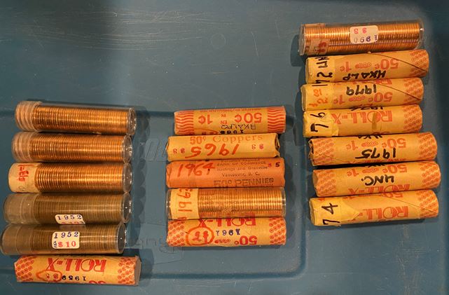 Early-Christmas-Present,-Penny-Collection-Haul