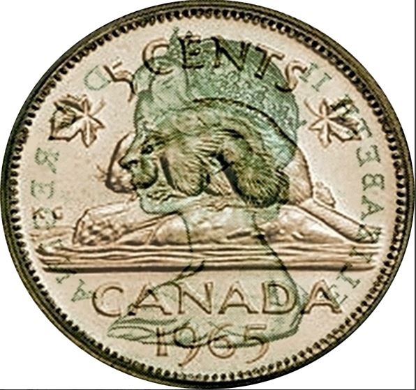 1965-Canadian-5-Cent-
