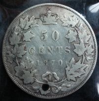 Canadian-1870-Half-Coin,-Some-Questions...