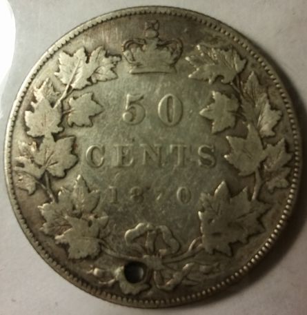 Canadian-1870-Half-Coin,-Some-Questions...