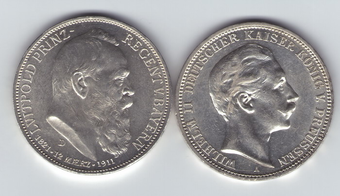 3-Marks-Prussia-And-Bavaria