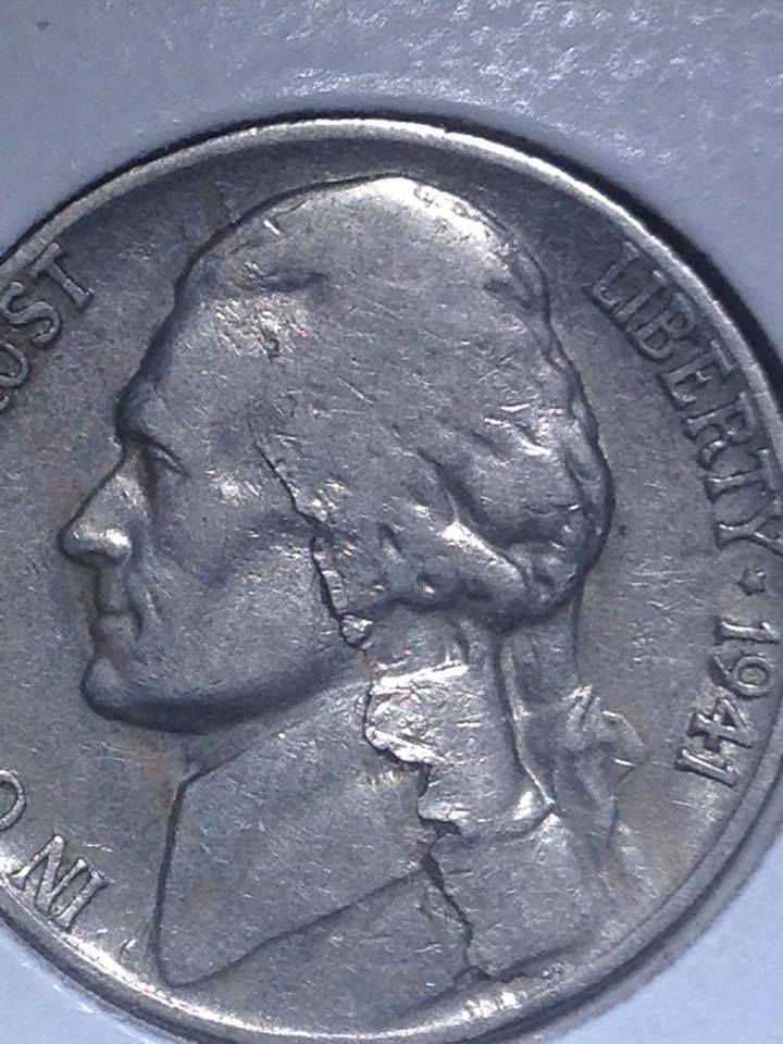 Five-Cents-1941-S-Beautiful-Laminated
