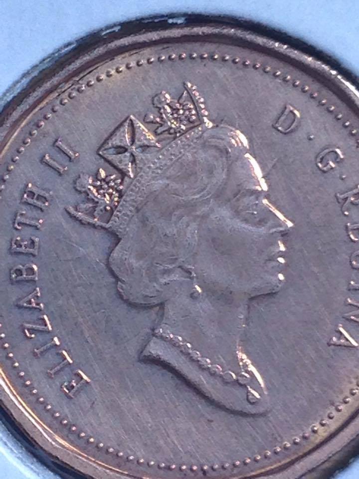 1-Cent-1995-Super-Die-Clash-OBV-On-REV-&-REV-On-Obv