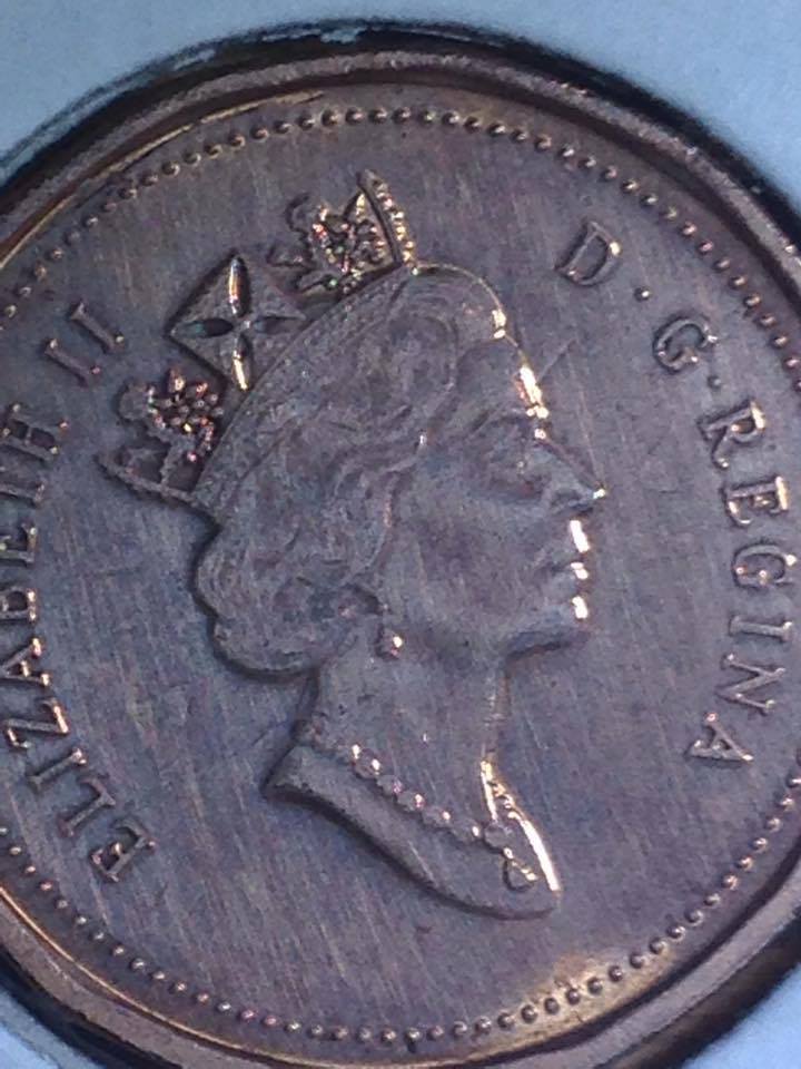 1-Cent-1995-Super-Die-Clash-OBV-On-REV-&-REV-On-Obv