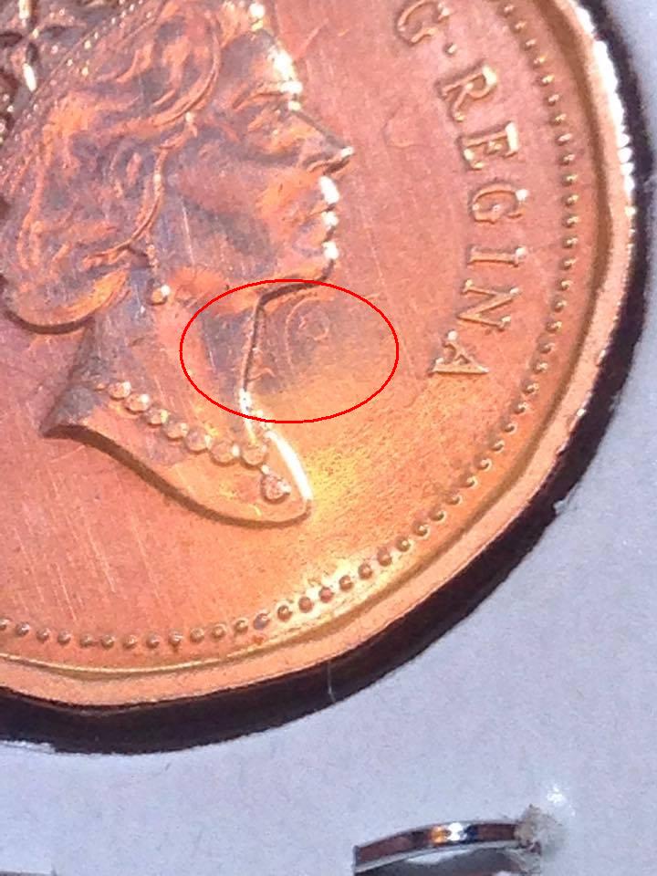 1-Cent-1995-Super-Die-Clash-OBV-On-REV-&-REV-On-Obv