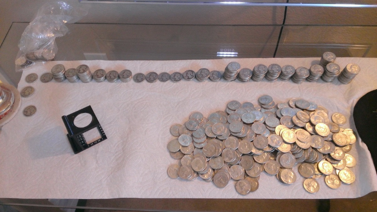 Cherrypicked-A-Few-Nice-Finds-From-15-Rolls-Of-Silver-Quarters