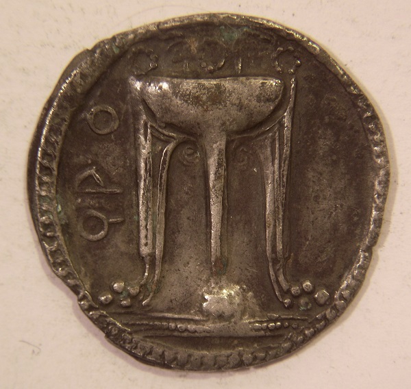 Bruttium-Incuse-Tripod-Coin,-Authentic?