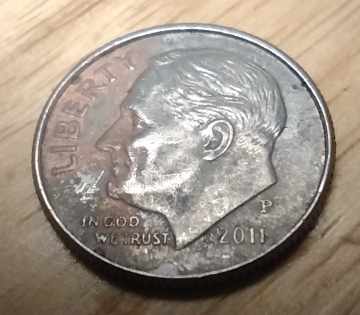 2011-P-Roosevelt-Dime-With-Plating-Issues