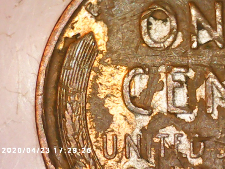 Lamination-On-1935-Wheat-Back?-Cent