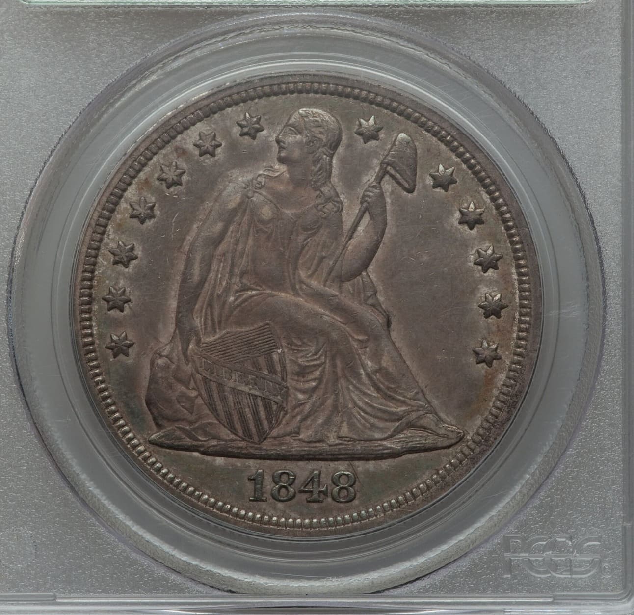 1848-Seated-Dollar--You-Vs-PCGS