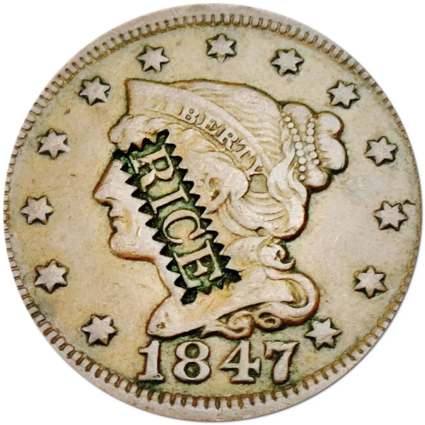 A-Mid-Grade-1847-Large-Cent-Just-Realized-$322-On-Ebay-.