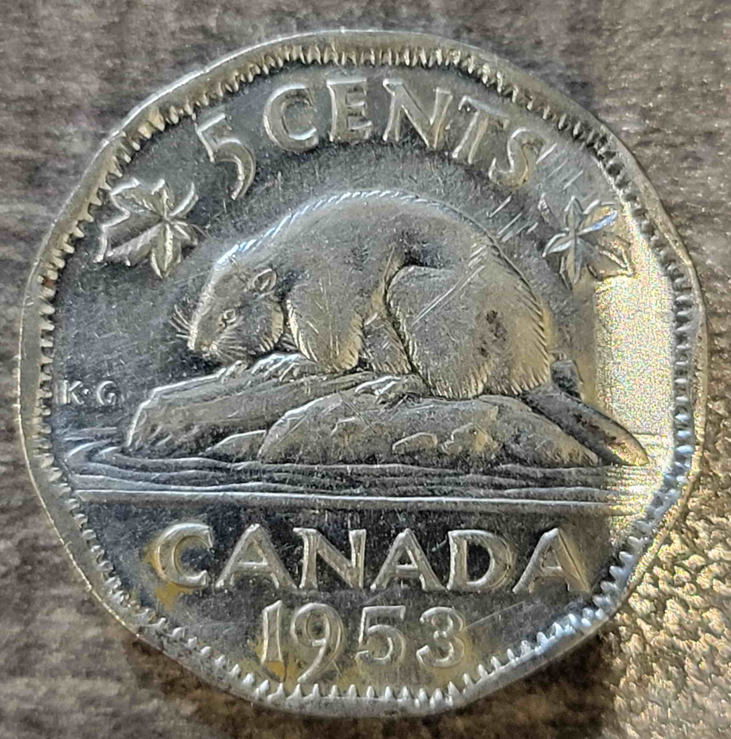 Received-This-1953-Canadian-Nickel-From-Change-Today,-Worth-Anything?