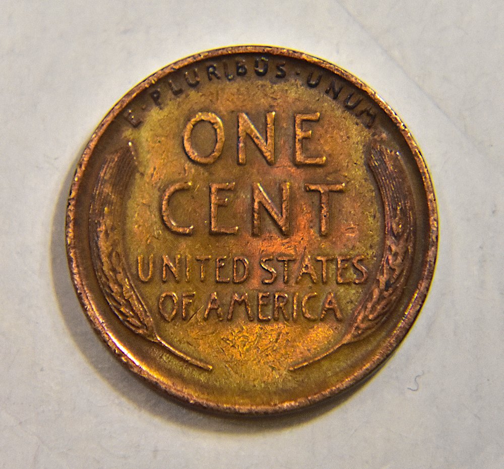 Toned-1935-Wheat-Penny-For-Grading-Consideration-Cleaned?