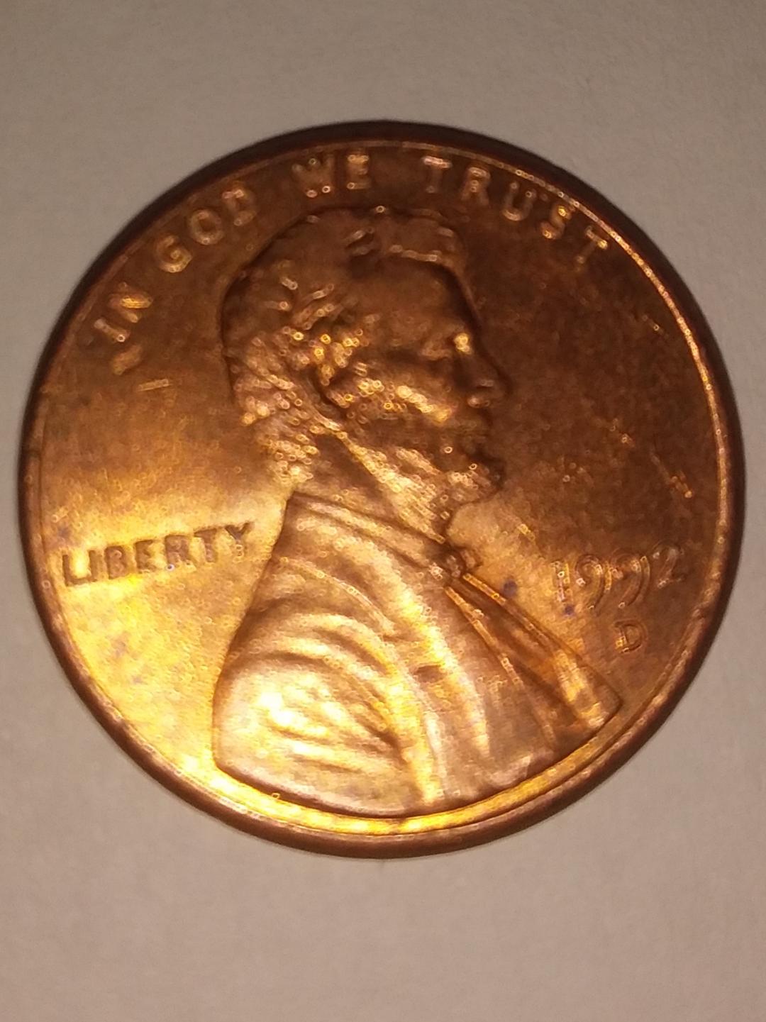 1992-Closed-Am-One-Cent-Adding-To-Many-Other-Rare-Coins-Here-In-Egypt