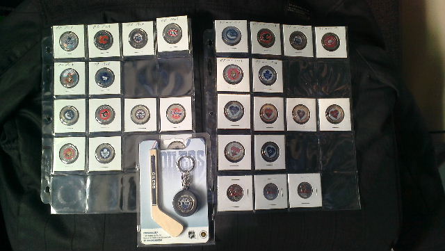 2009-Edmonton-Oilers-Nhl-Mini-Puck-And-Loon