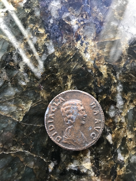 50-Years-Ago-My-Grandfather-Found-This-Roman-Coin-Buried-In-Nyc,-Help