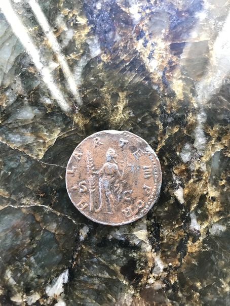 50-Years-Ago-My-Grandfather-Found-This-Roman-Coin-Buried-In-Nyc,-Help